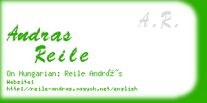 andras reile business card